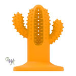 All For Paws Dental Chew Cactus Rubber orange M (9.5cm)